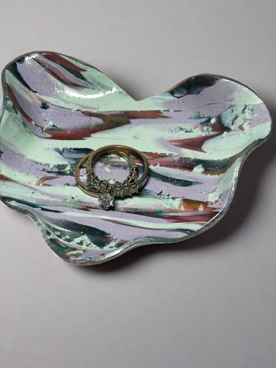 Marbled Trinket Tray