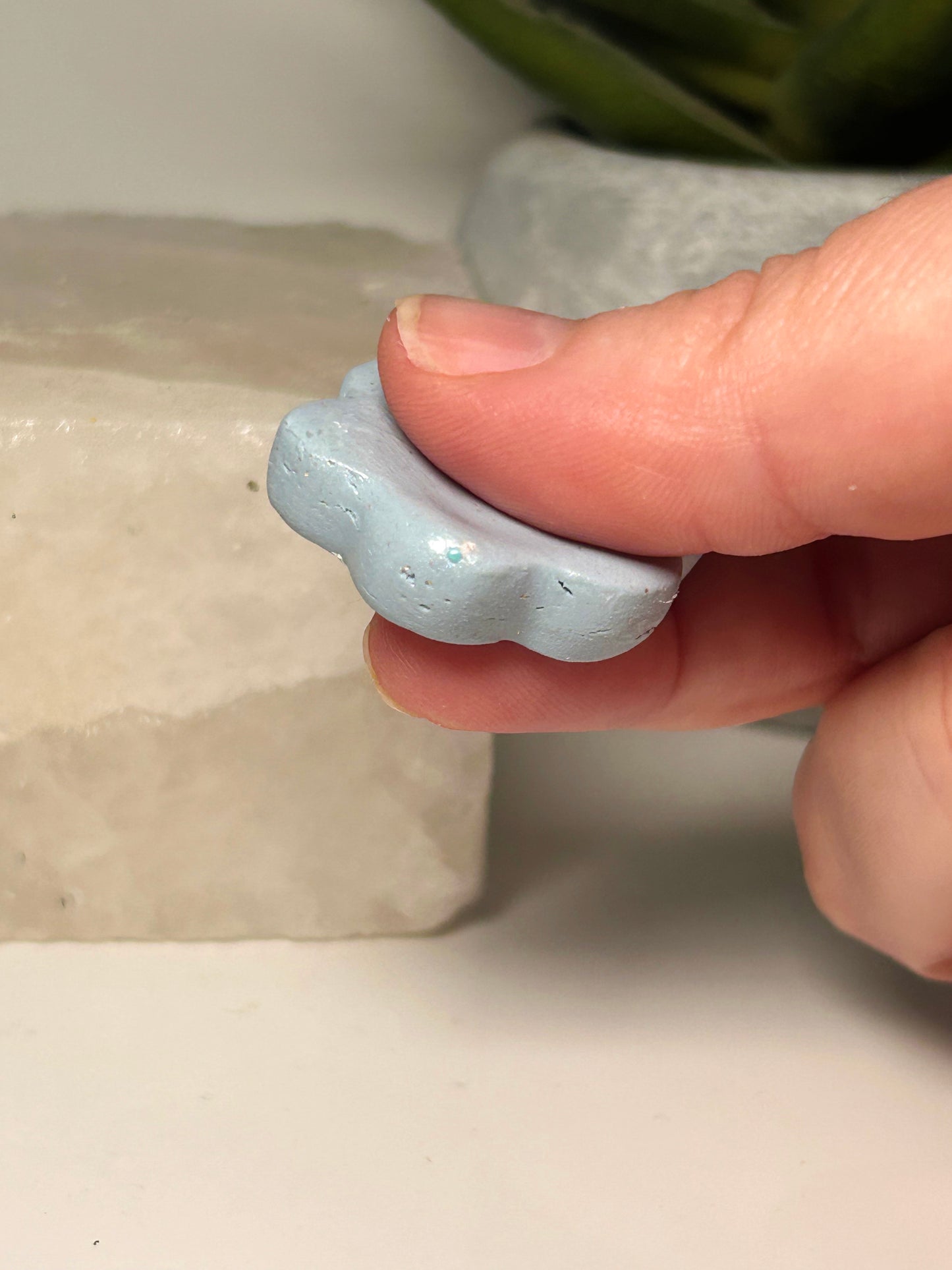 Blue Worry Stone