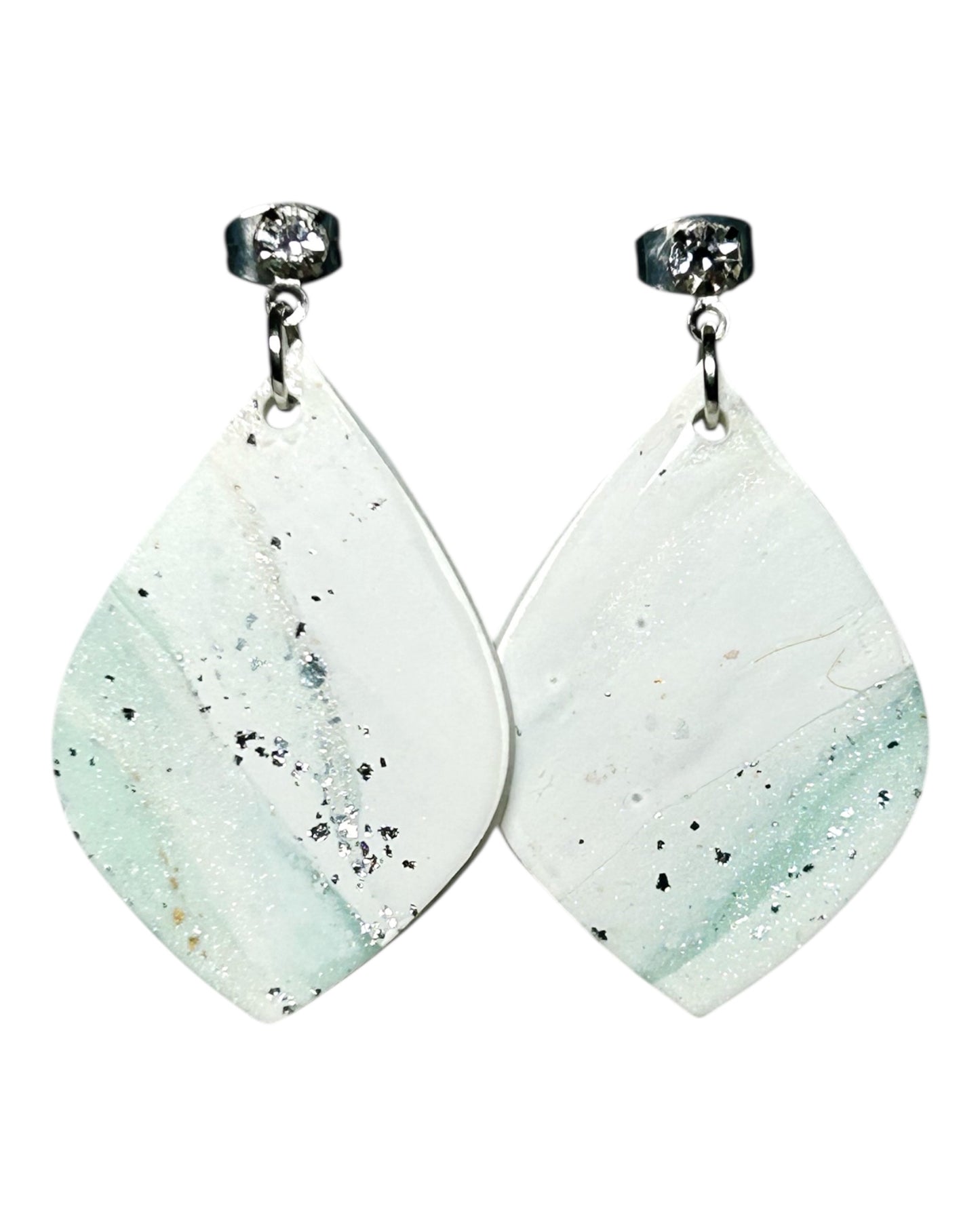 Mint Marble Rhinestone