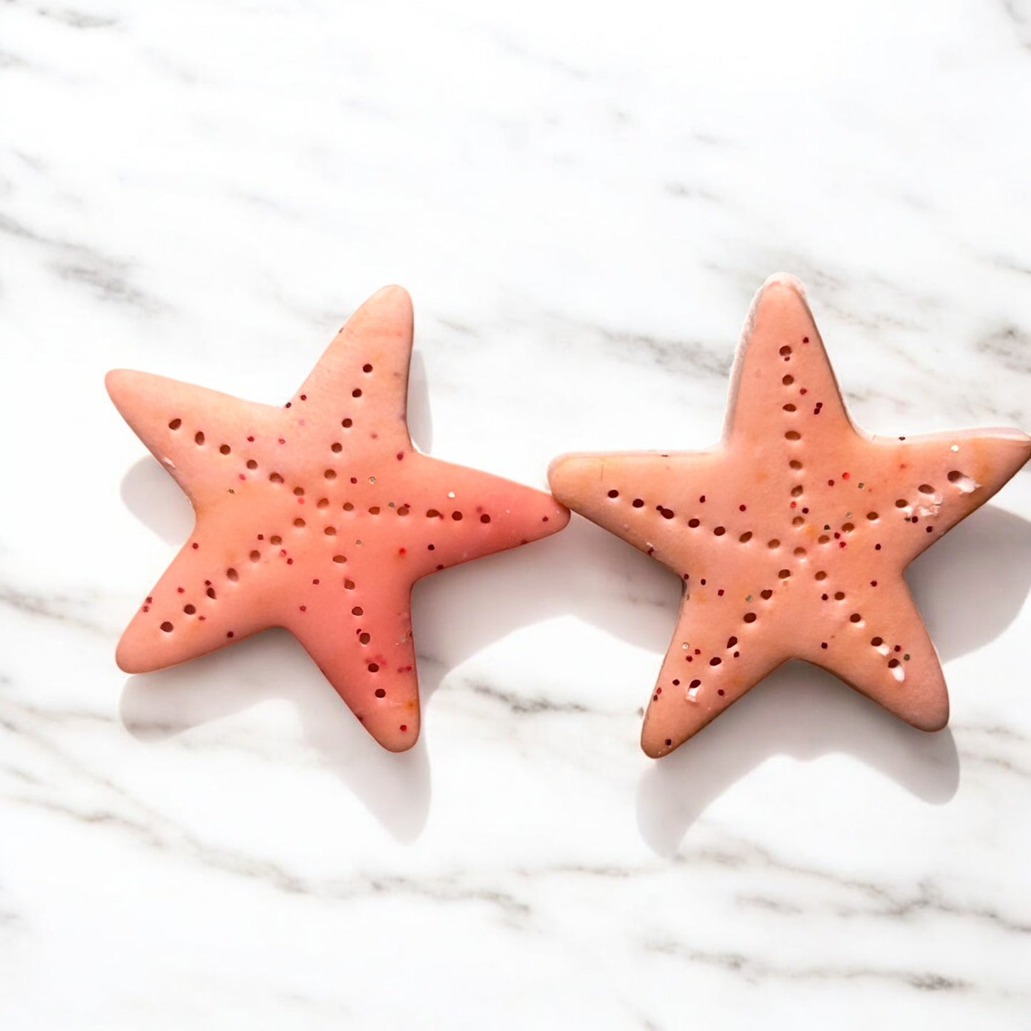 Coral Starfish Studs
