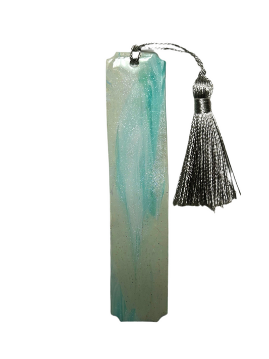 Mint Swirl Bookmark