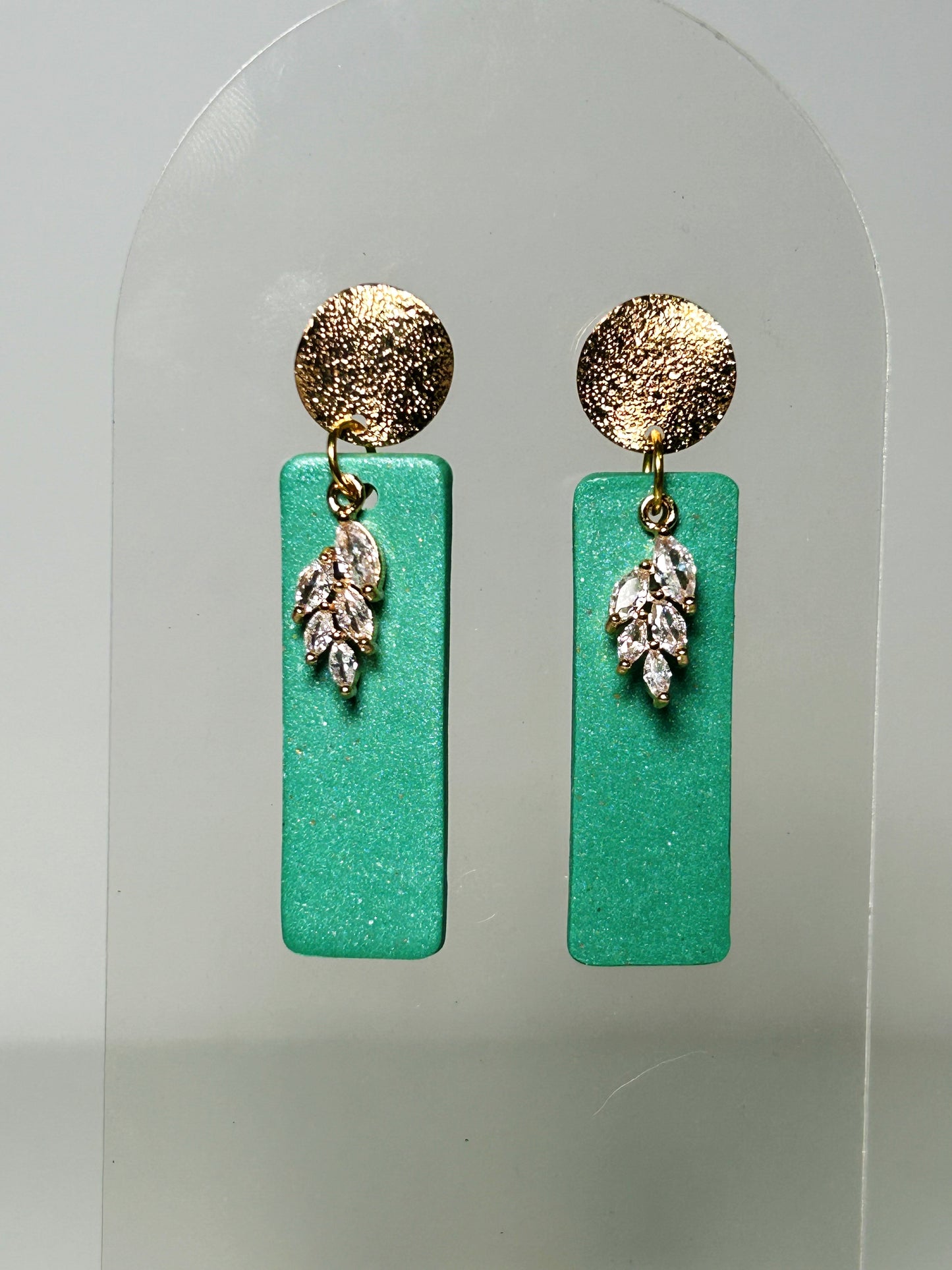 Green Wheat Leaf Dangles
