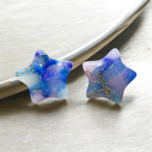 Purple Swirl Stars