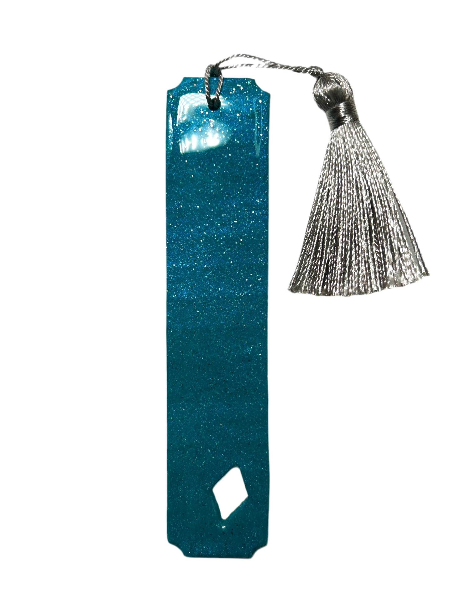 Teal Sparkle Bookmark