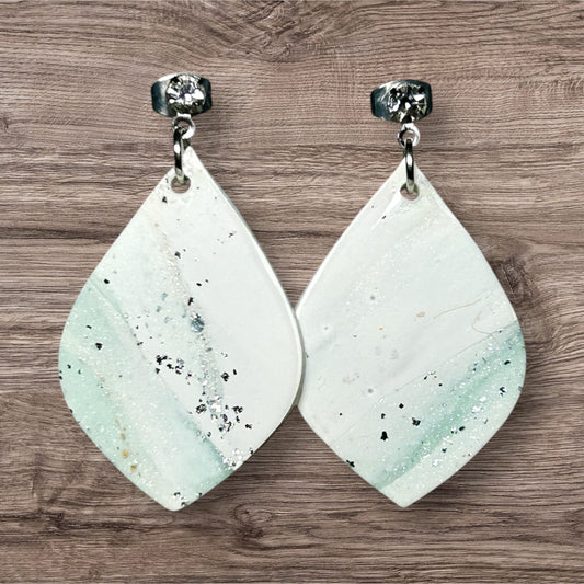 Mint Marble Rhinestone